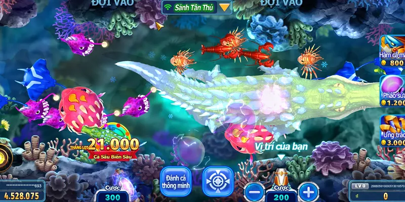 Fishing God siêu phẩm bắn cá đổi thưởng hot nhất 2025